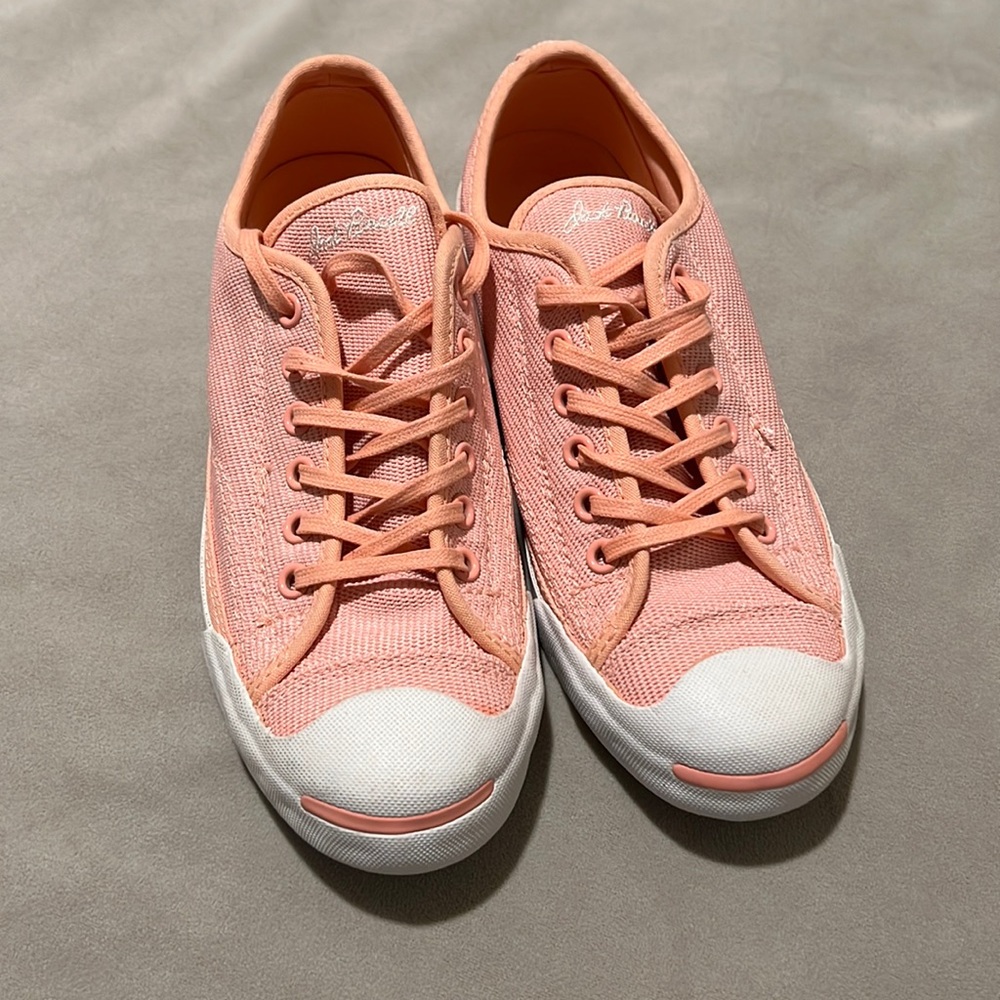 NEW Coral Jack Purcell Converse  7.5